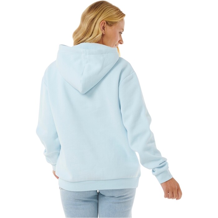 2024 Rip Curl Frauen Premium Surf Hoodie GFEDU9 - Light Blue